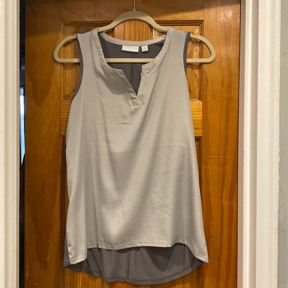 New York and Company Mixed Media Women’s Top Size XS